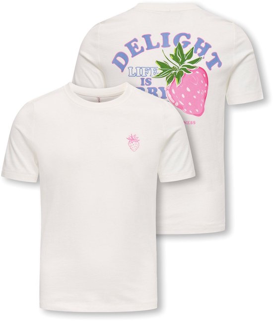 Kids Only Bolette Life T-shirt Meisjes - Maat 146/152