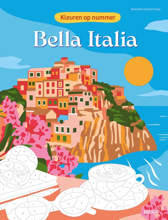 Bella Italia - Kleuren op nummer - cover