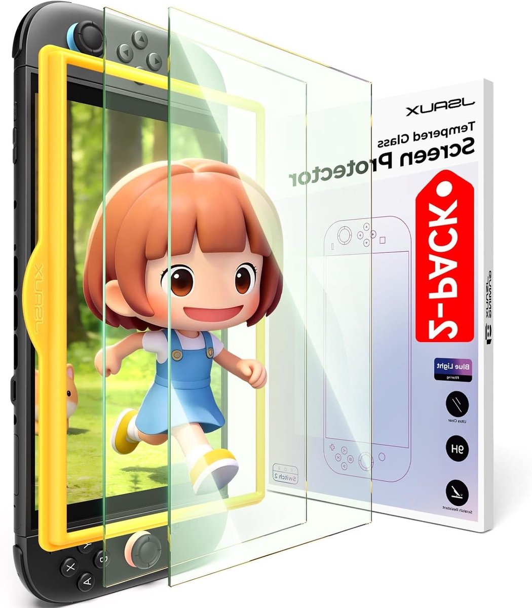 Screen Protector voor Nintendo Switch - Bescherming, Krasbestendig en Duidelijk Scherm