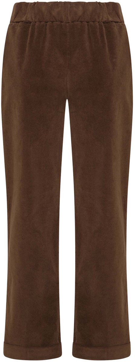 Broek Deha Straight Pants Van Stretch Velvet - Fashion Wear - Vrouwen