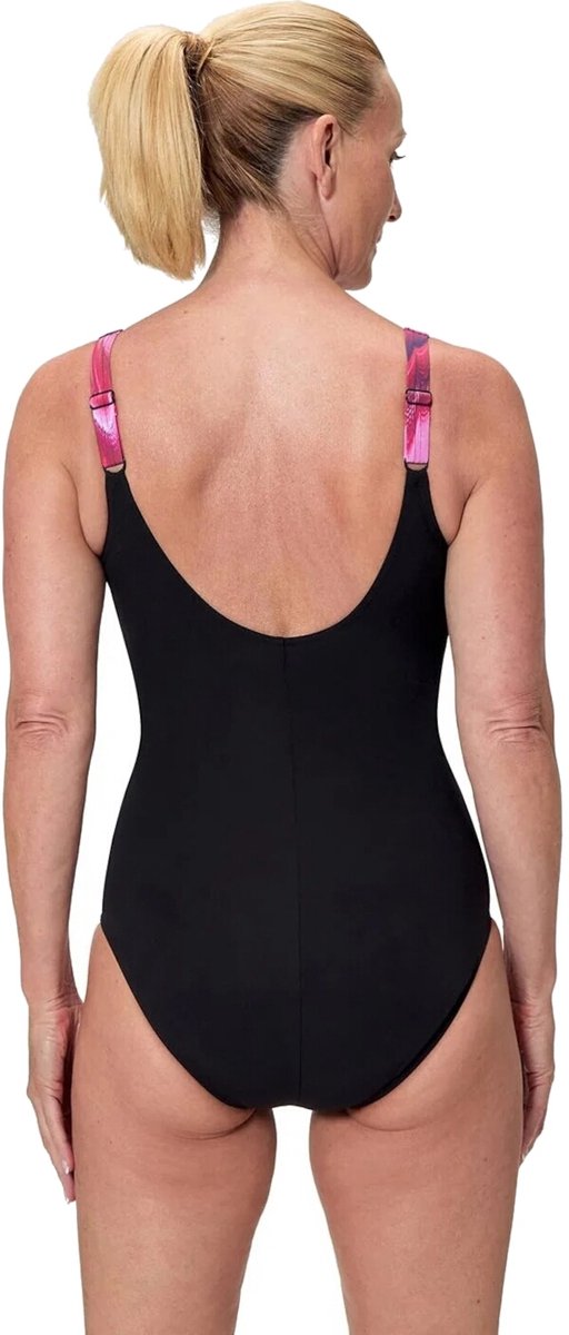 Speedo Lunalustre Printed Shaping Badpak Dames — afbeelding 5