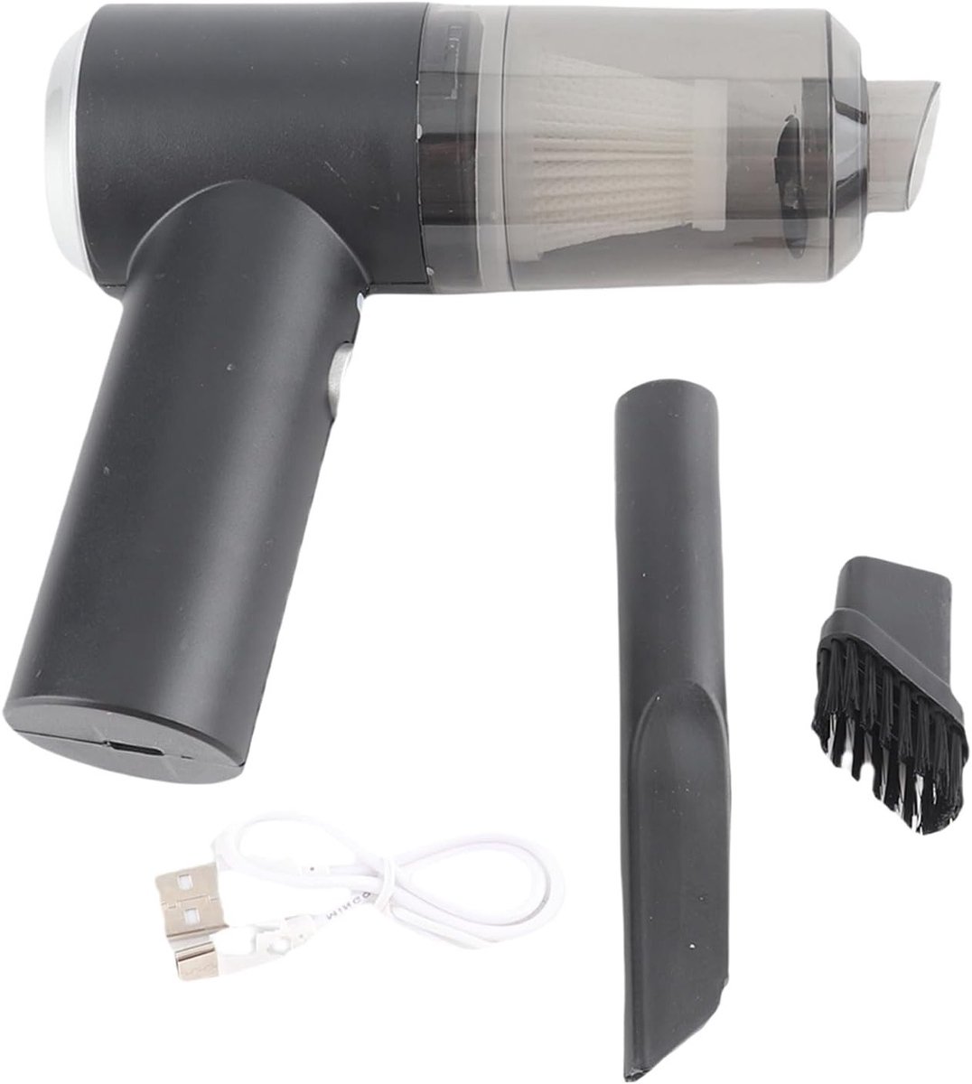 Draadloze Mini Stofzuiger voor Desktop, Naai-machine en Auto - Handheld met LED Verlichting en 9000Pa Zuigkracht voor Efficiënte Reiniging