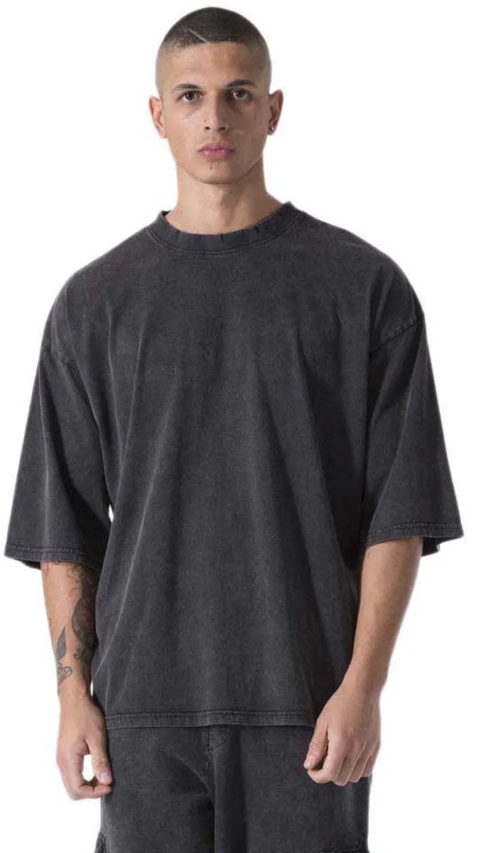 Everlast Dye T-shirt Met Korte Mouwen Zwart L Man