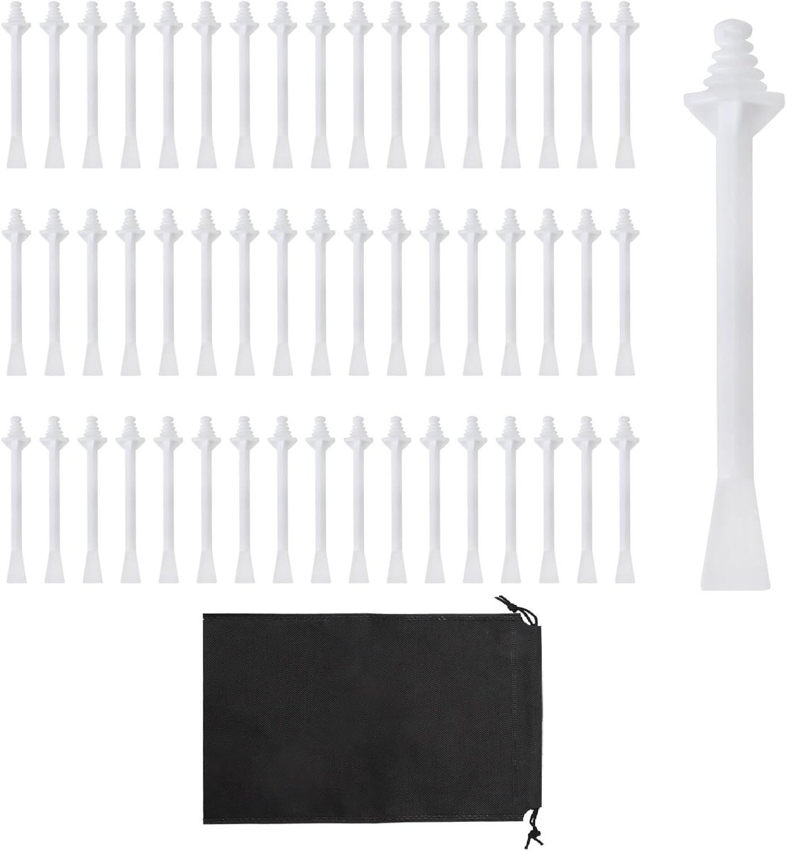 120 Stuks Neushaar Wax Sticks, Neushaar Wax Applicators, Oorhaar Verwijdering Kit voor Mannen en Vrouwen met Opbergzak, Perfect voor Persoonlijke Verzorging en Hygiëne