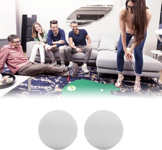 Dailygoods- Schuimgolfballen 30 Stuks - Zachte Schuimoefengolfballen - Voor Heren/Dames - Binnen/Buitentraining - 21,5 Mm - EVA Materiaal - Golfballen van Dailygoods — afbeelding 3