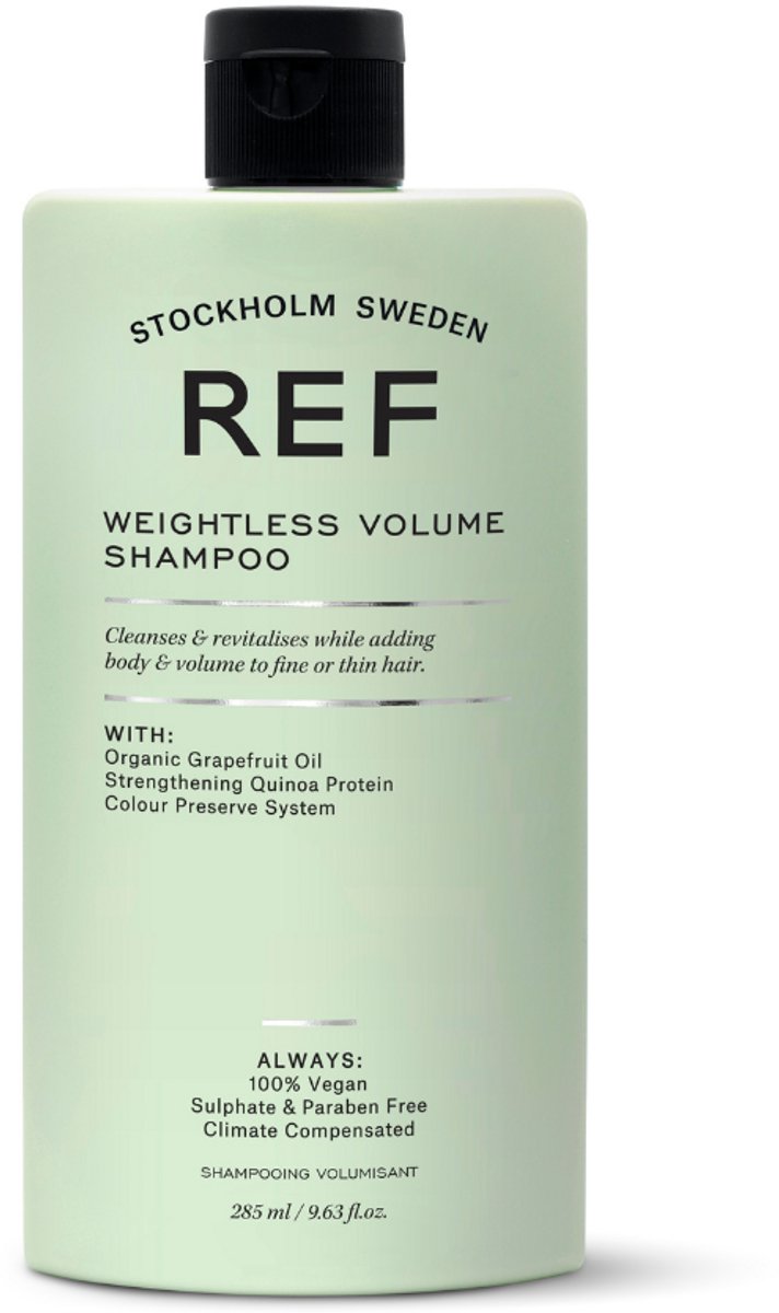 Bol.com REF Stockholm - Weightless Volume Shampoo - Futloos haar - 285 ml aanbieding