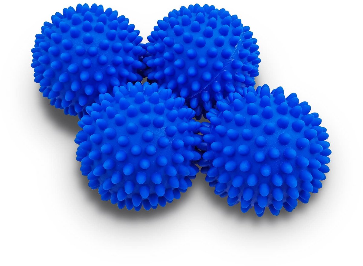 Droogballen 4-pack - Niet-giftige - herbruikbare droogballen - Donkerblauw