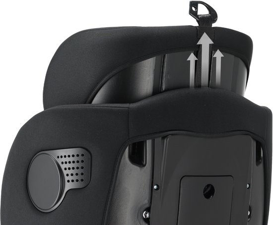 Mooiys Indy Luxe Autostoel i-Size - 360° Draaibaar - Isofix - Zwart — afbeelding 5