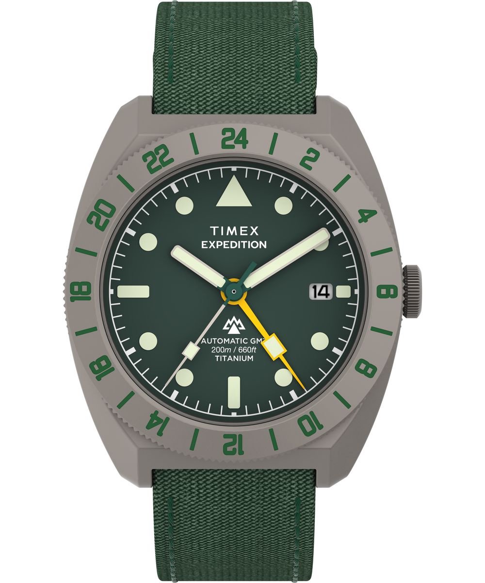 Timex Expedition Pioneer TW2Y63400 Horloge - Nylon - Groen - Ø 41 mm