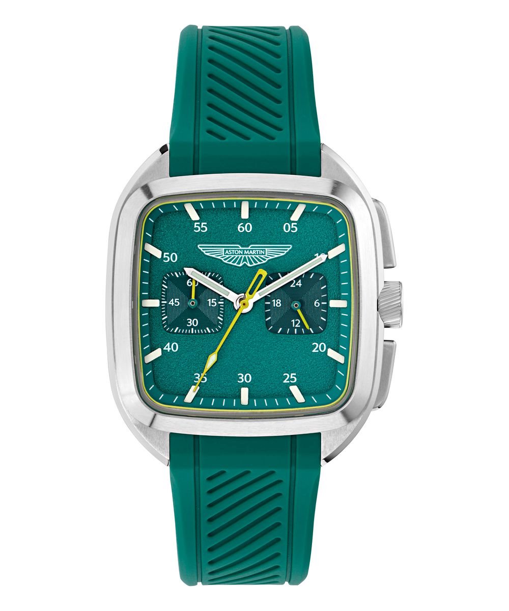 Aston Martin Aml Icon ULT MTIU1S603 Horloge - Siliconen - Groen - Ø 40.5 mm