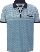 Babista herren Poloshirt - 68/70 - blauw - Plus Size