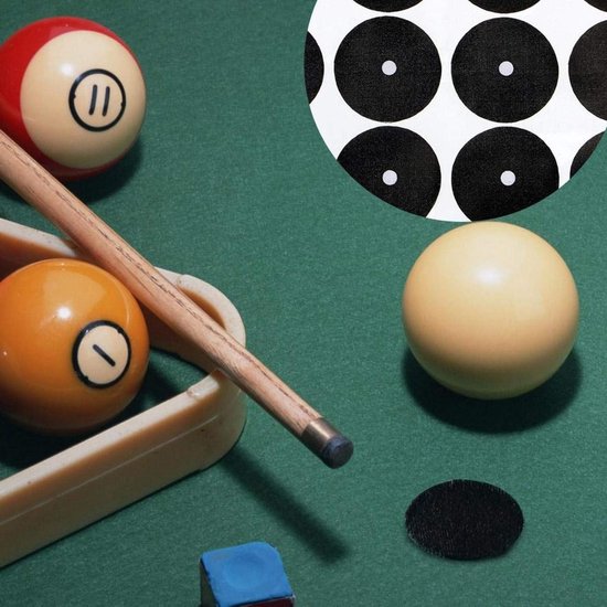 Table Ball Punt Sticker voor Biljart, Pooltafel Marker, Wit Bal Vinder Accessoires, Precisie Positionering en Spel Verbetering — afbeelding 4