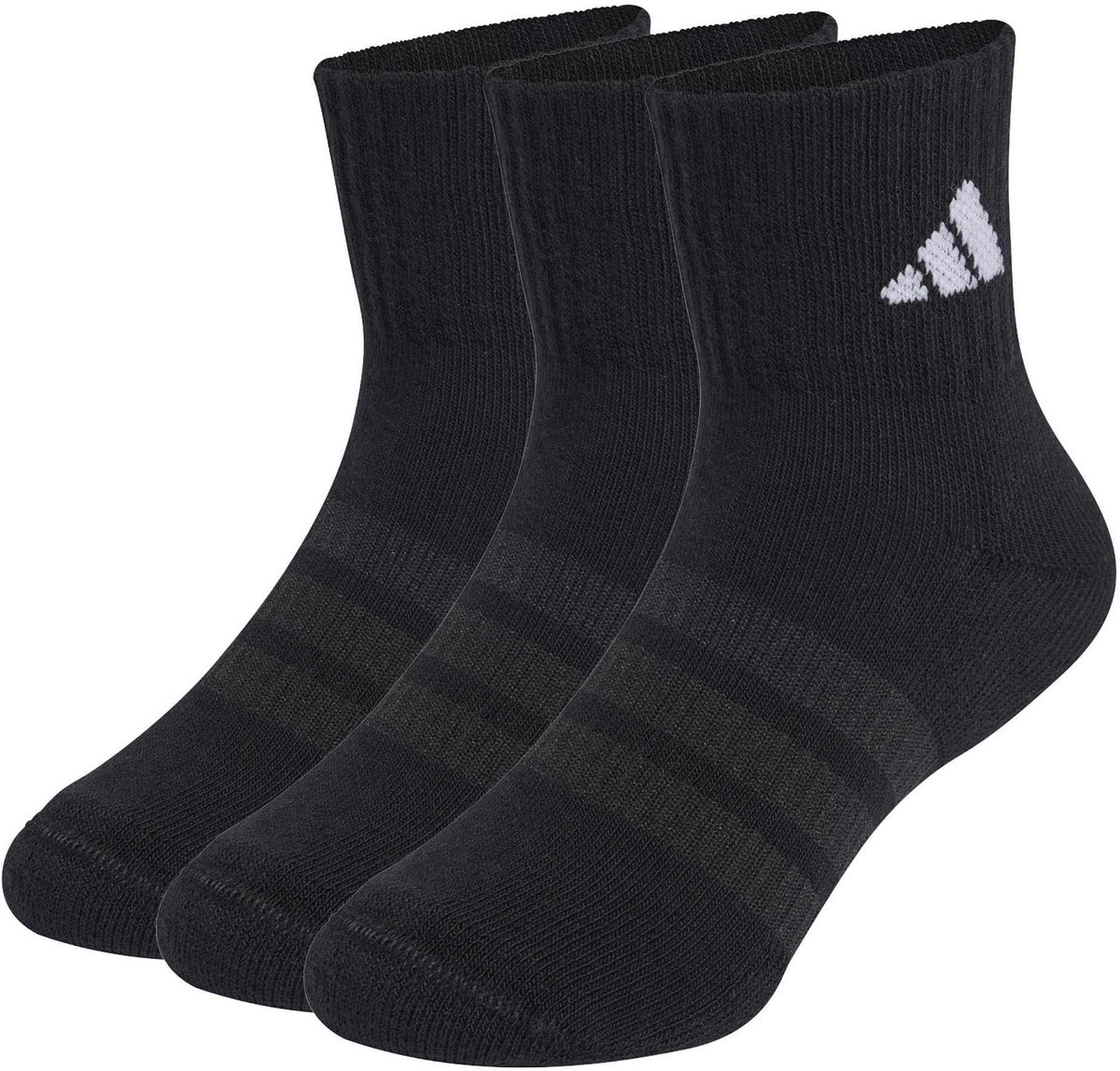 Adidas Sport C Kd Ank 3P Fashion Wear Kinderen Zwart