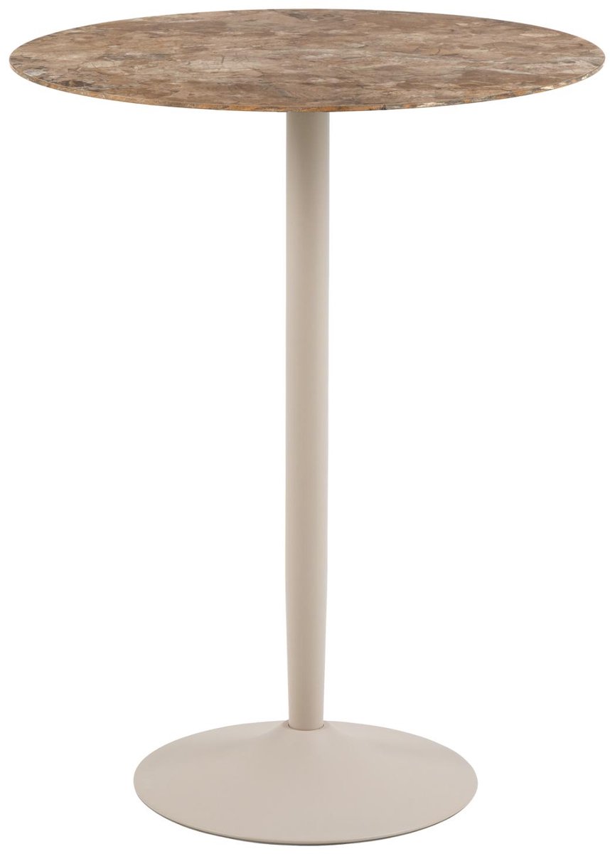 Giga Living Bartafel Orin Keramiek Bruin Ø80cm - Giga Living