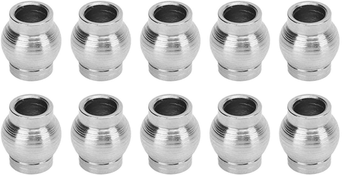 Dailygoods - Duurzame Metalen Schokkogelgewrichten voor ZD Racing 10421S, Set van 10 Stuks