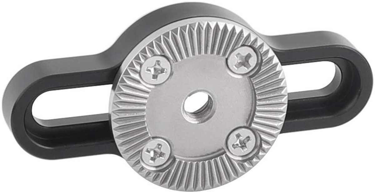 SOUQONE - Standaard M6 Rozet Aansluitadapterhouder - Verstelbaar en Afneembaar - 1/4"-20 Schroeven - Camerakooi Accessoire - Handgrepen en Klemmen...