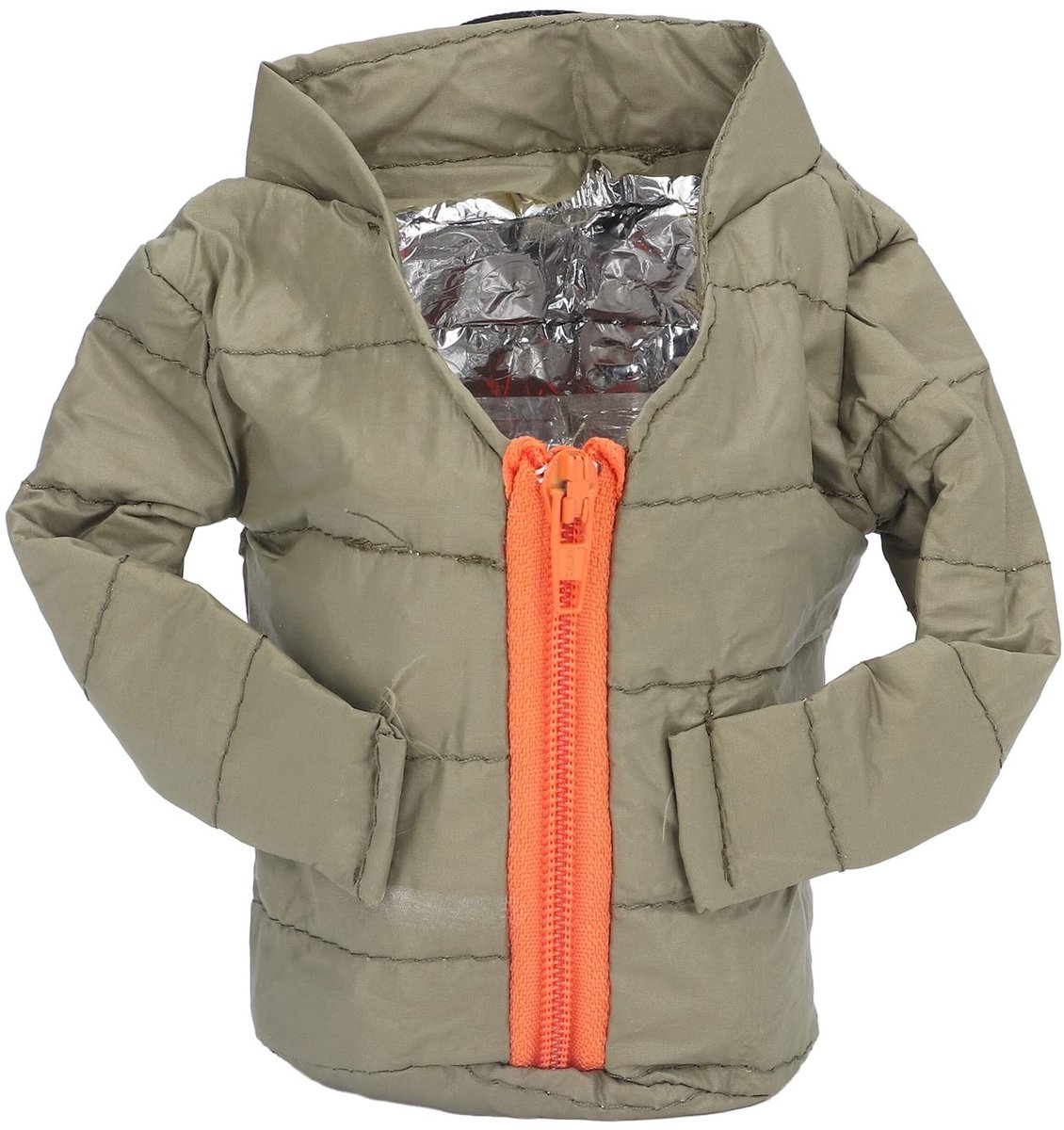SOUQONE- Bierisolatie Dubbellaags - Drankhoes - Koude Dranken Bewaren - 12 Ounce Blikjes - Stijlvolle Look - Polyester Materiaal - Drankkoeler