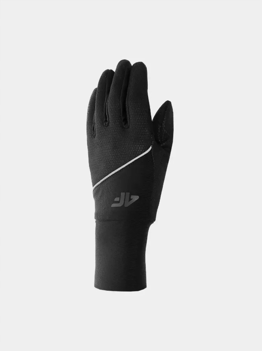 4F Uniseks Handschoenen Touchscreen Telefoon Vriendelijk Zwart