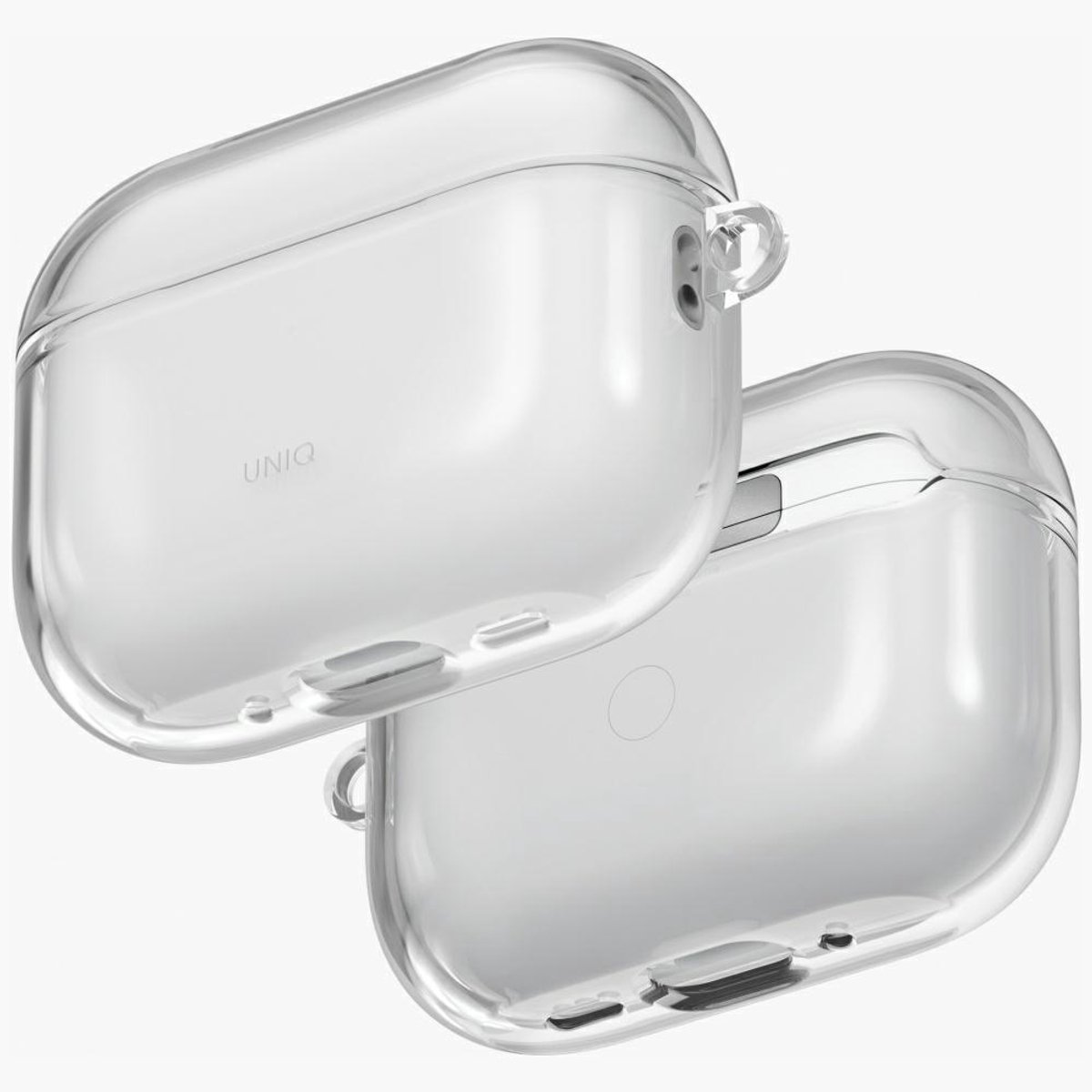 UNIQ Glazen Hoesje voor AirPods Pro 3 - Transparant