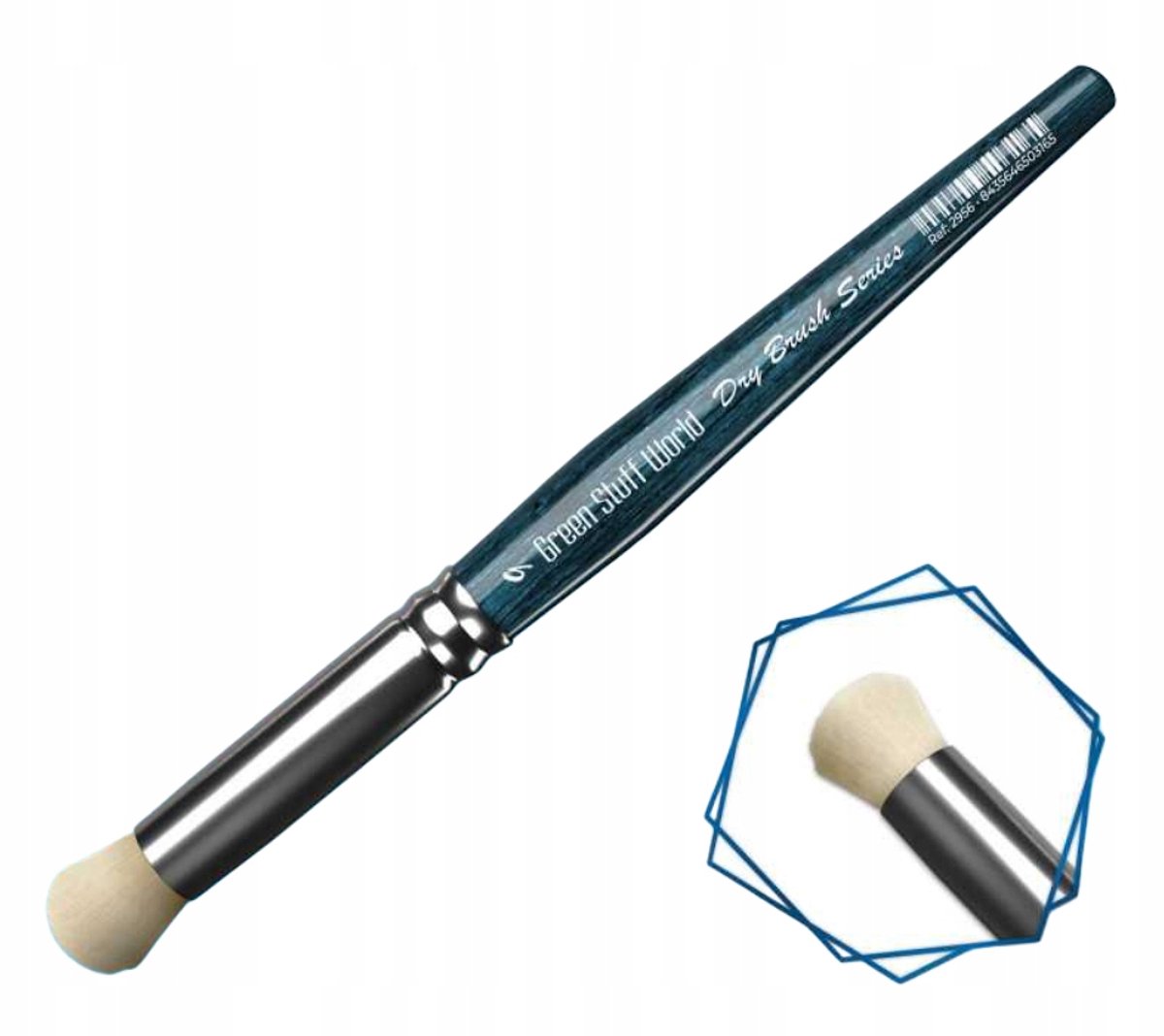 Green Stuff Blue Series Dry Brush Maat 9 - Modelbouw Penseel
