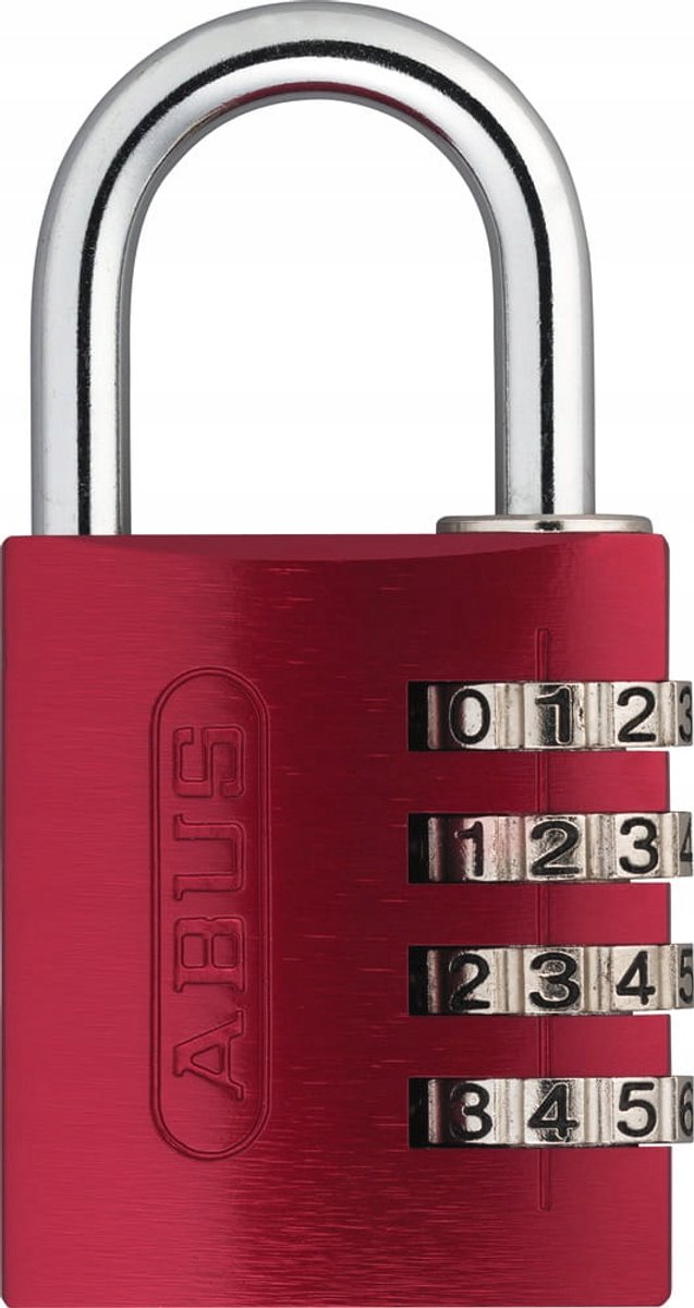 ABUS Cijferslot 724/40 Rood - 4-cijferige code