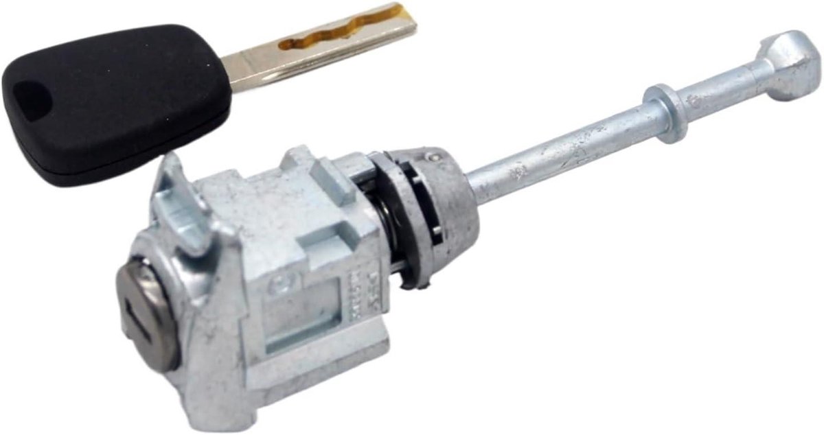 Linker deurslot - Schakelslotcilinder - Auto Beveiligen - Roestbestendige legering - 50 Gram - Zwart