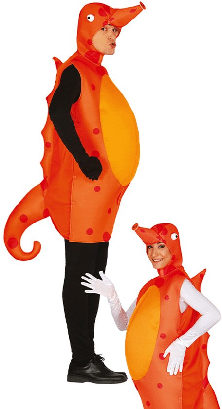 Fiestas Guirca - Volwassenkostuum Seahorse - maat L (52-54) - Carnavalskleding - Carnaval - carnavalskleding 2027 - Carnaval kostuum