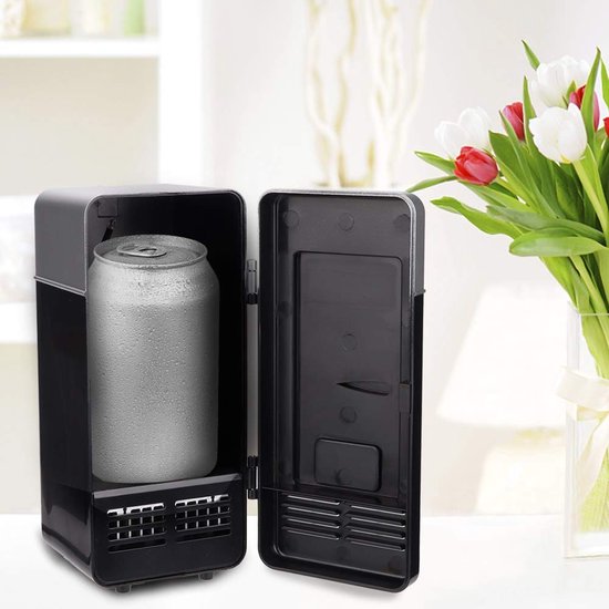 Mini Portable Koelkast en Warmhouder - USB Fridge voor Thuis, Kantoor en Auto - Compact en Lichtgewicht van MINI — afbeelding 5