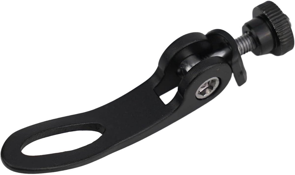 Fietszadel Klembouten - Zadelpen Bevestiging - Zadelhoogte Aanpassen - Snelsluiting Hendel - M5 x 28mm - Zwart
