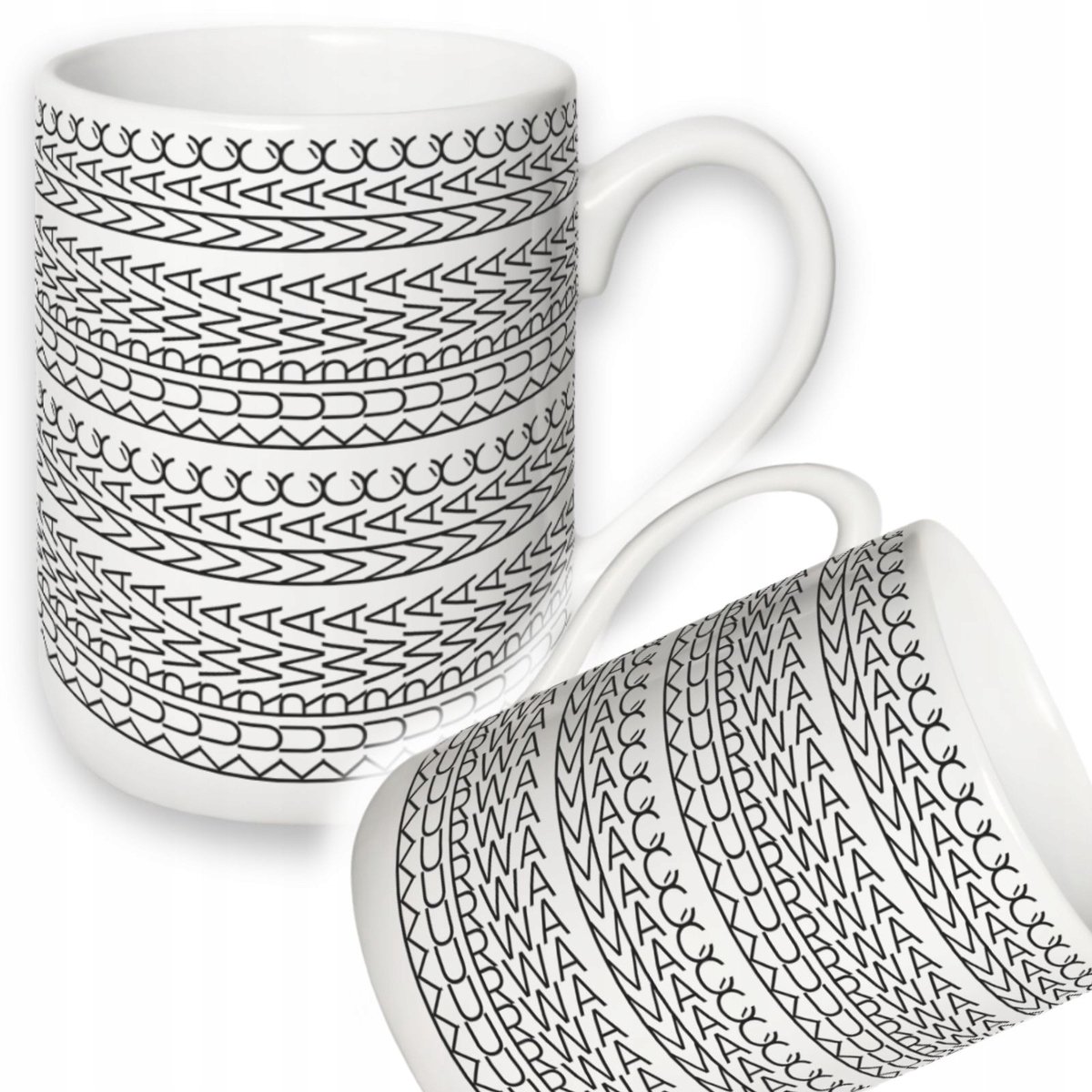 Unieke Mok met Verborgen Boodschap - Slank & Elegant Design