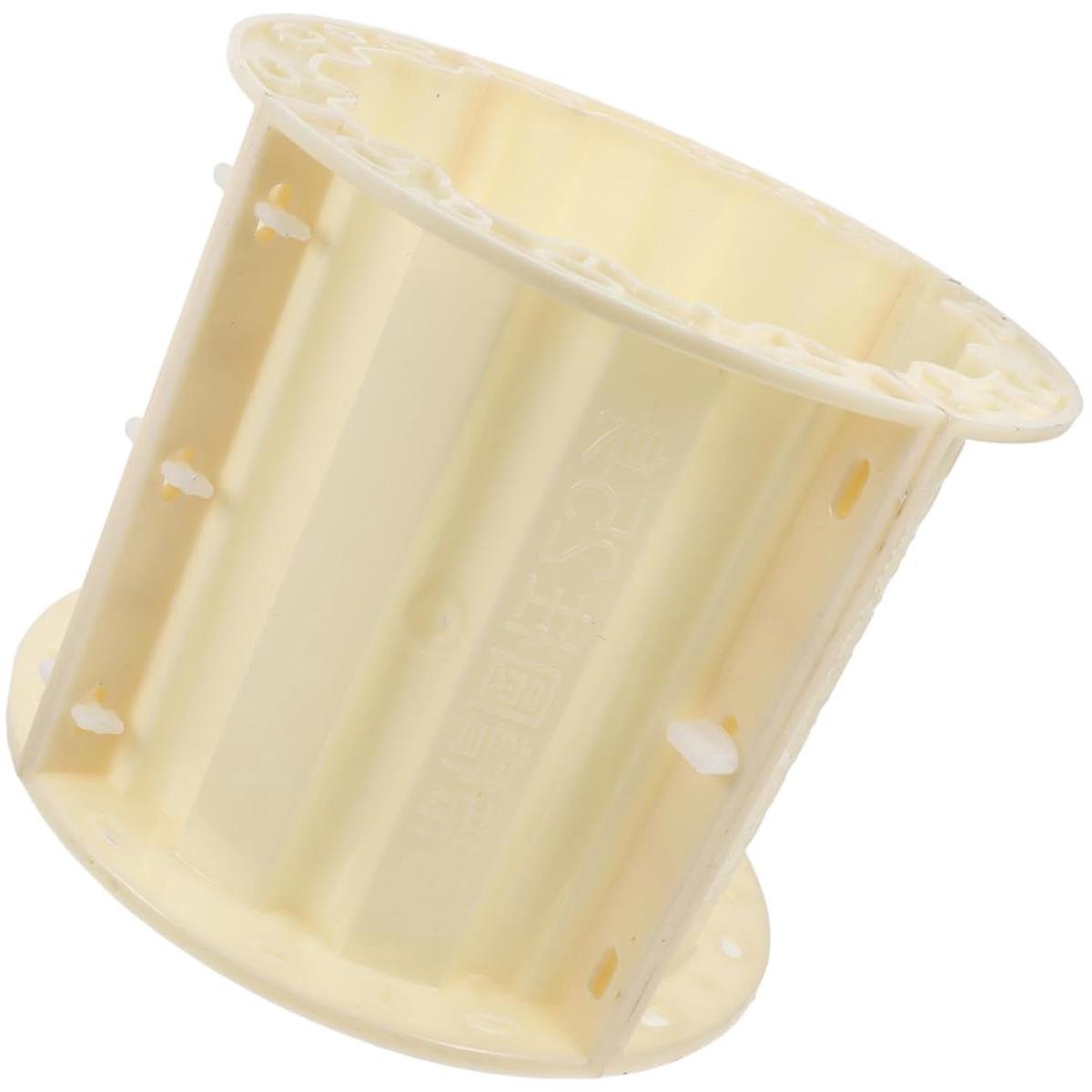 Betonmal Kolom - Pilaar Mal - Decoratieve Tuin - Elegante Romeinse Stijl - 31 x 31 x 25 cm - Beige