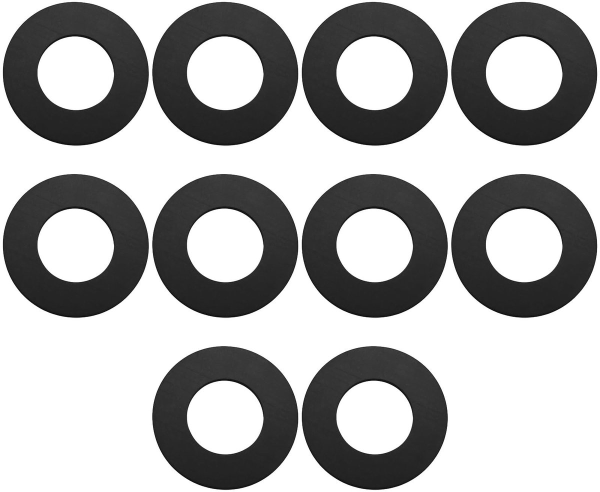 BRENZOOS- Rubber Wasmachines 10 Stks - 42mm/22mm/2mm - Geschikt voor 1/2" Kranen - Eenvoudig te Installeren - Duurzaam Rubber - Hoge Betrouwbaarheid - Afdichtring