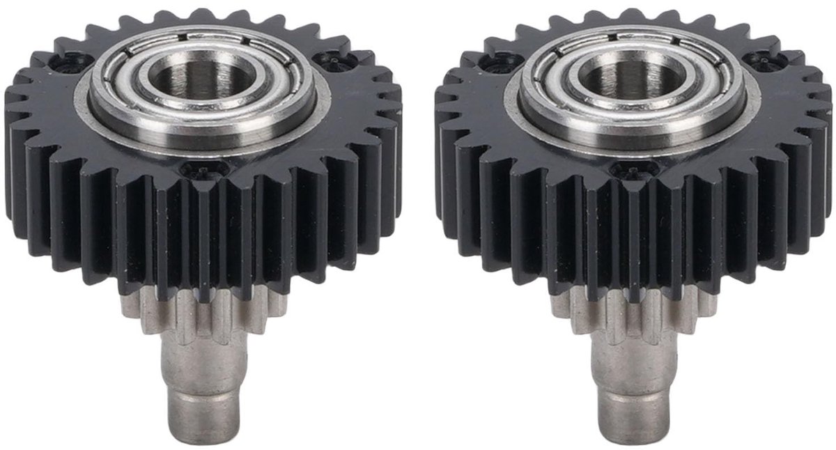 BRENZOOS- Extruder Upgrade Kit - Gehard Staal - 2-delige Aandrijving - Filament Aandrijfuitrusting - Compatibel met K1/K1 Max/K1C - Nauwkeurige Pasvorm - 3D-printeronderdeel
