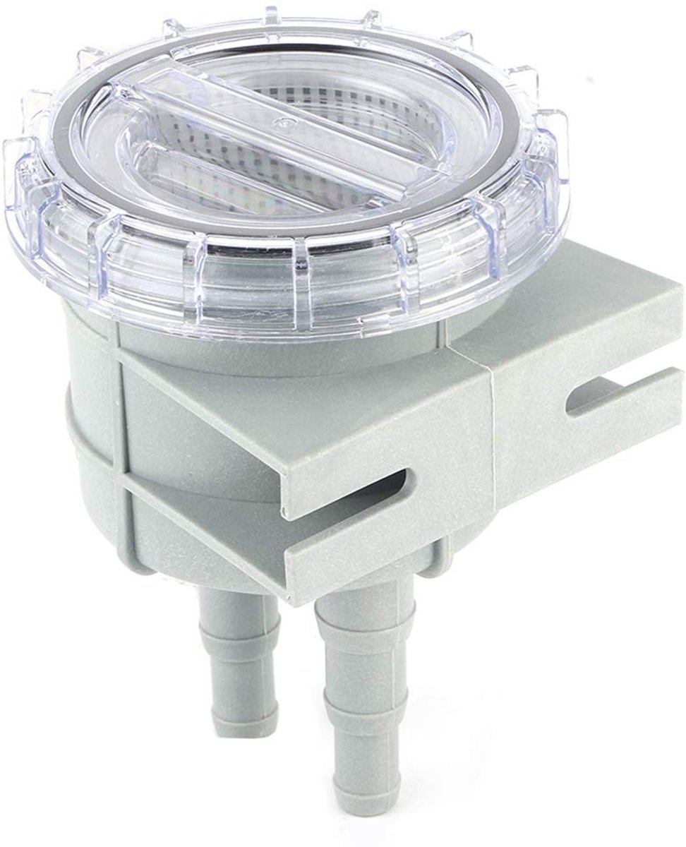 JHUBERS- Inlaatfilter 4.3 Inch - Koelwater Zeef - Geschikt voor 1/2in/5/8in/3/4in Slangen - ABS Materiaal - Motor Koeling - Beschermt tegen Vervuiling - Zeewaterfilter