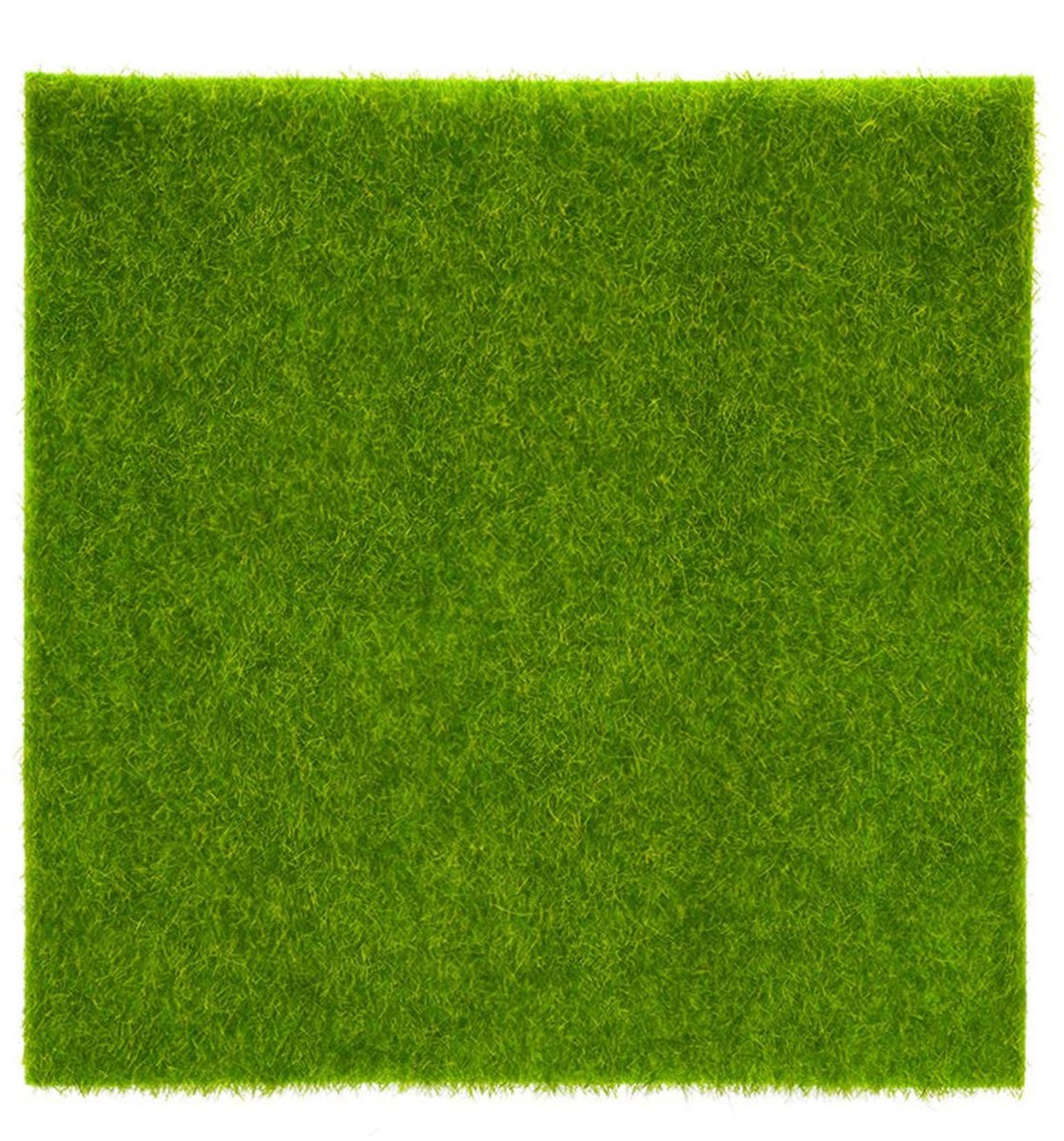 JHUBERS- Kunstgras Tegels Realistische Graslook - Dikke Tegels - Zelflozende Mat - Vloeren Decor - 30x30 cm - Hoogwaardige Kwaliteit - Grasmat