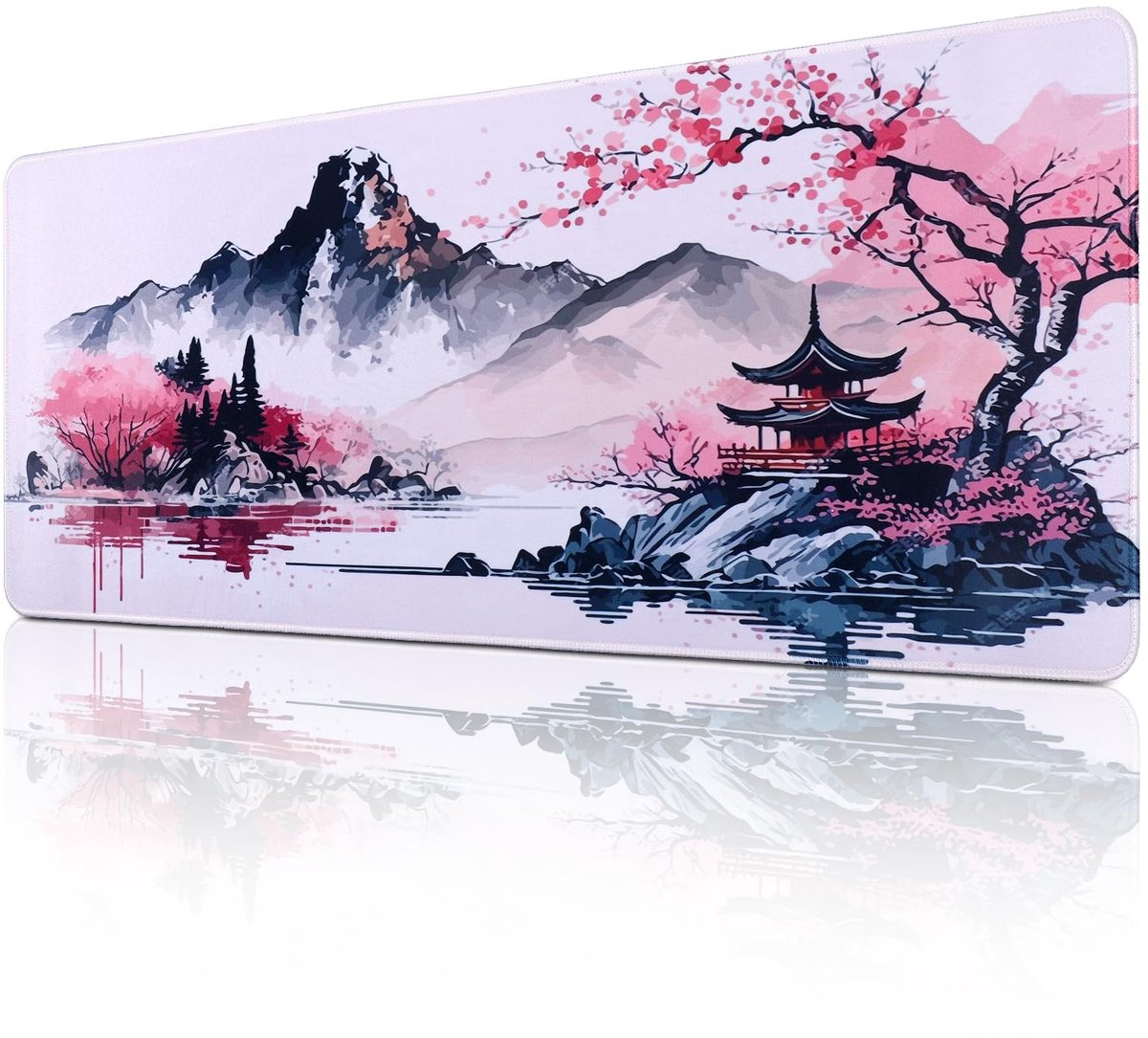 BRENZOOS- Muismat XXL - Muismat Gaming - Muismat Groot - Waterdicht - Antislip Rubberen Onderkant - Polyesterweefsel - Gaming Mouse Pad