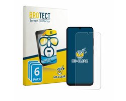 BROTECT - Screenprotector voor Lava Bold N2 Lite - Folie Beschermfolie transparant 6 Stuks
