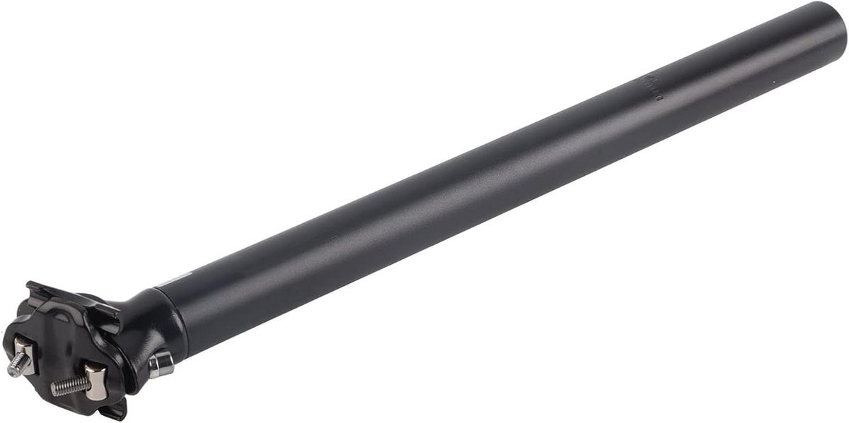 Zadelpen - Fietszadelbuis - Comfortabel Fietsen - Verstelbare Hoogte - 30.9mm x 400mm - Zwart