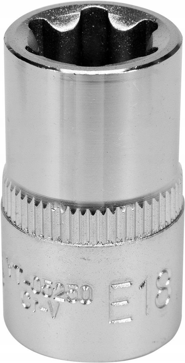 Yato Torx Dop Dop E18 1/2" - Stevige Kwaliteit