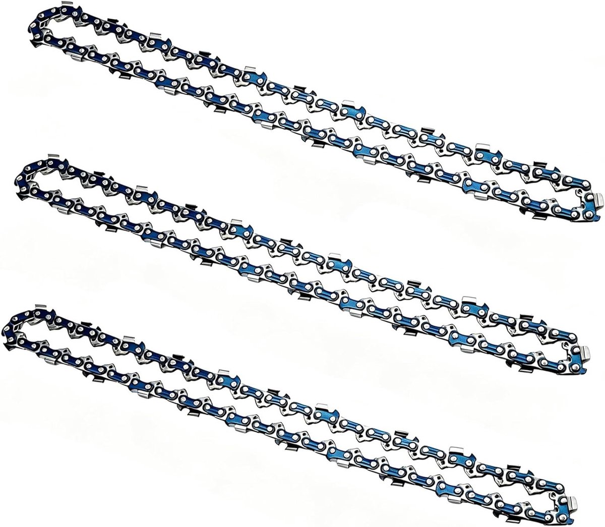 Zaagketting 1,3 mm, 52 TG voor 35 cm zwaard, terugslagarme halfbeitelketting, geschikt voor diverse gereedschapmerken en tuinmachines