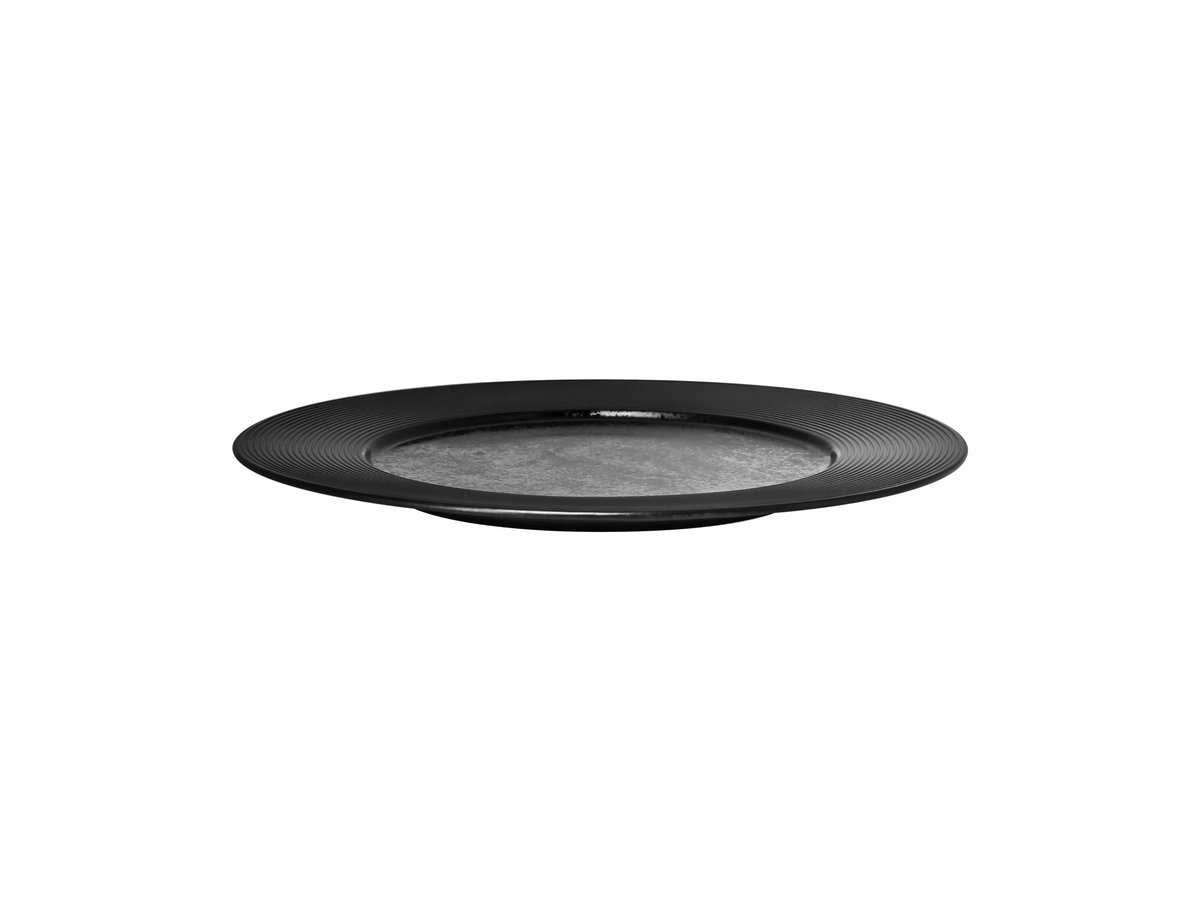 RAK Randplaat Porseleinen Sjaal 31 cm Zwart