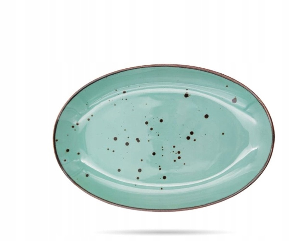 Bogucice Alumina Ovaal Schaal Cottage Tiffany 31 cm Porselein