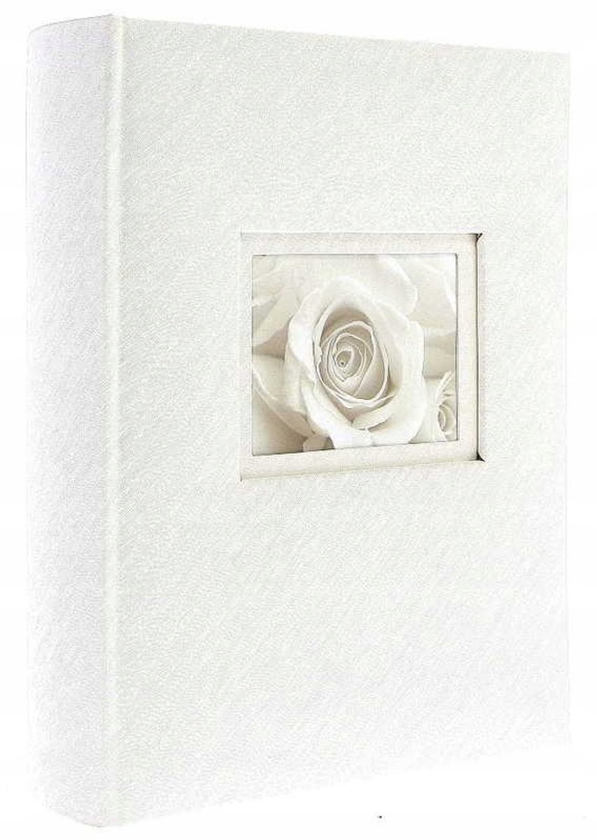 Wit Album voor 100 Foto's 13x18 cm - Huwelijk, Communie, Doop