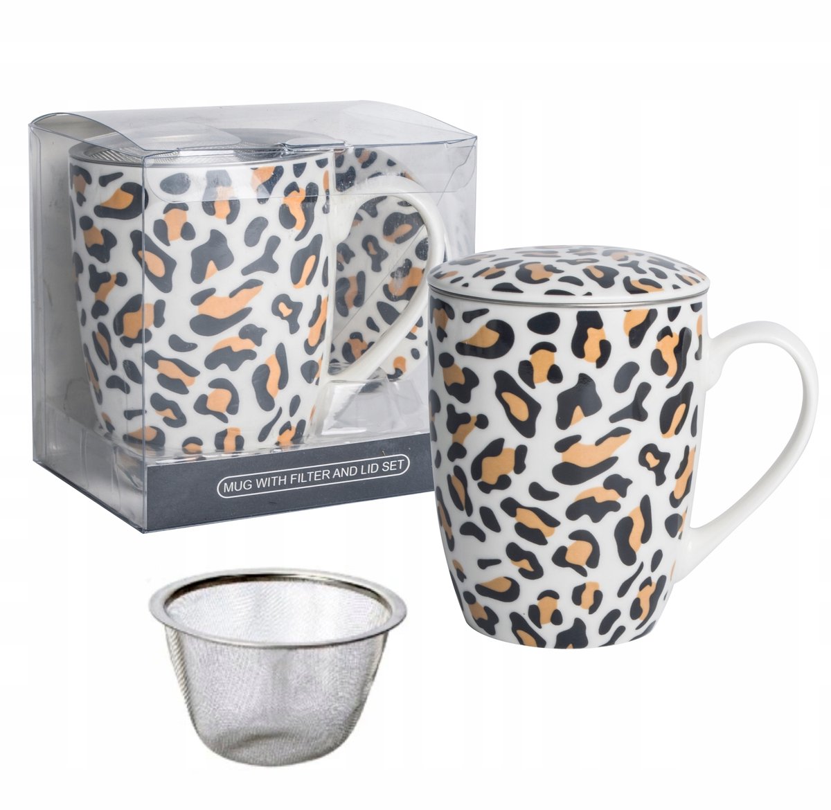 Porseleinen Mok met Infuser 350 ml - Livello