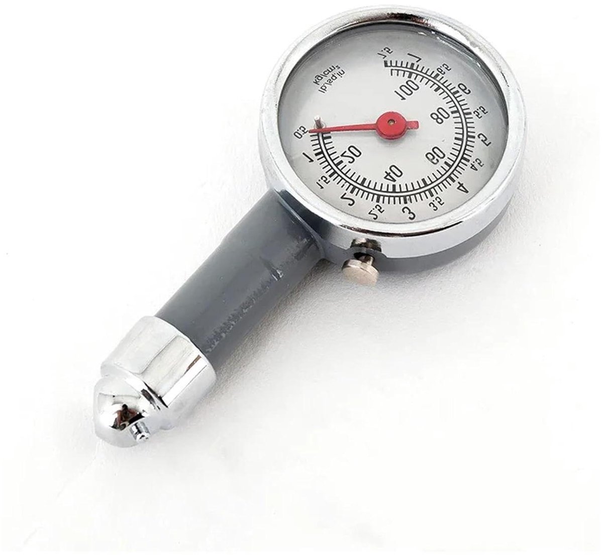 Drukmeter - Bandenspanning meter - Voertuigonderhoud - Gemakkelijk af te lezen - Compact formaat - Zwart
