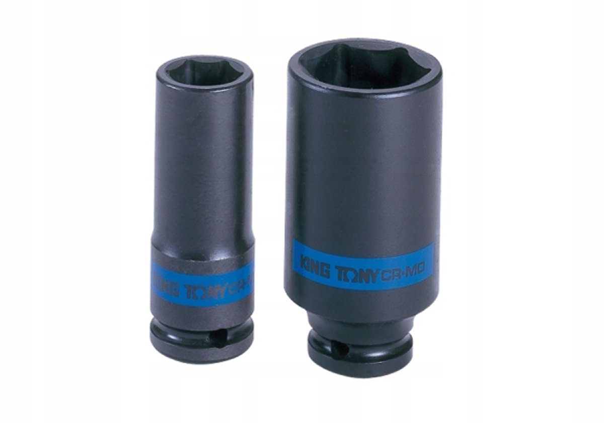 King Tony Lange Slagdoppen 1/2" 14mm x 80mm 6-kant