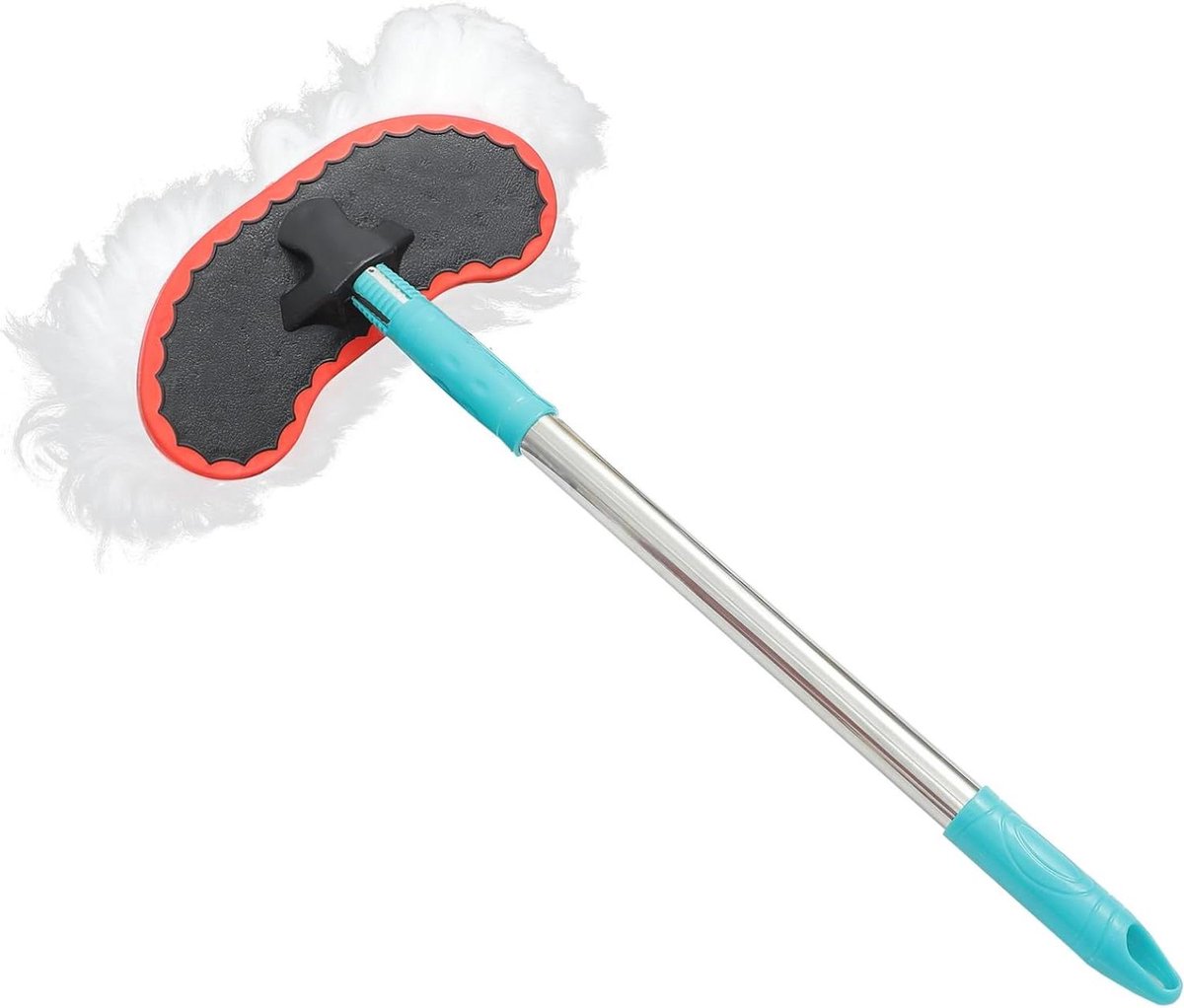 Autowasborstel Reinigingsdweil - Schoonmaak Mop - Auto Grondig Reinigen - Uitschuifbare Steel - 93 cm - Diverse