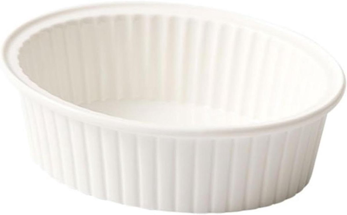 Keramische Bakplaat - Ovenschaal - Oven Gebruik - Hoge Temperatuur Bestendig - 6.25 Inch - One Color