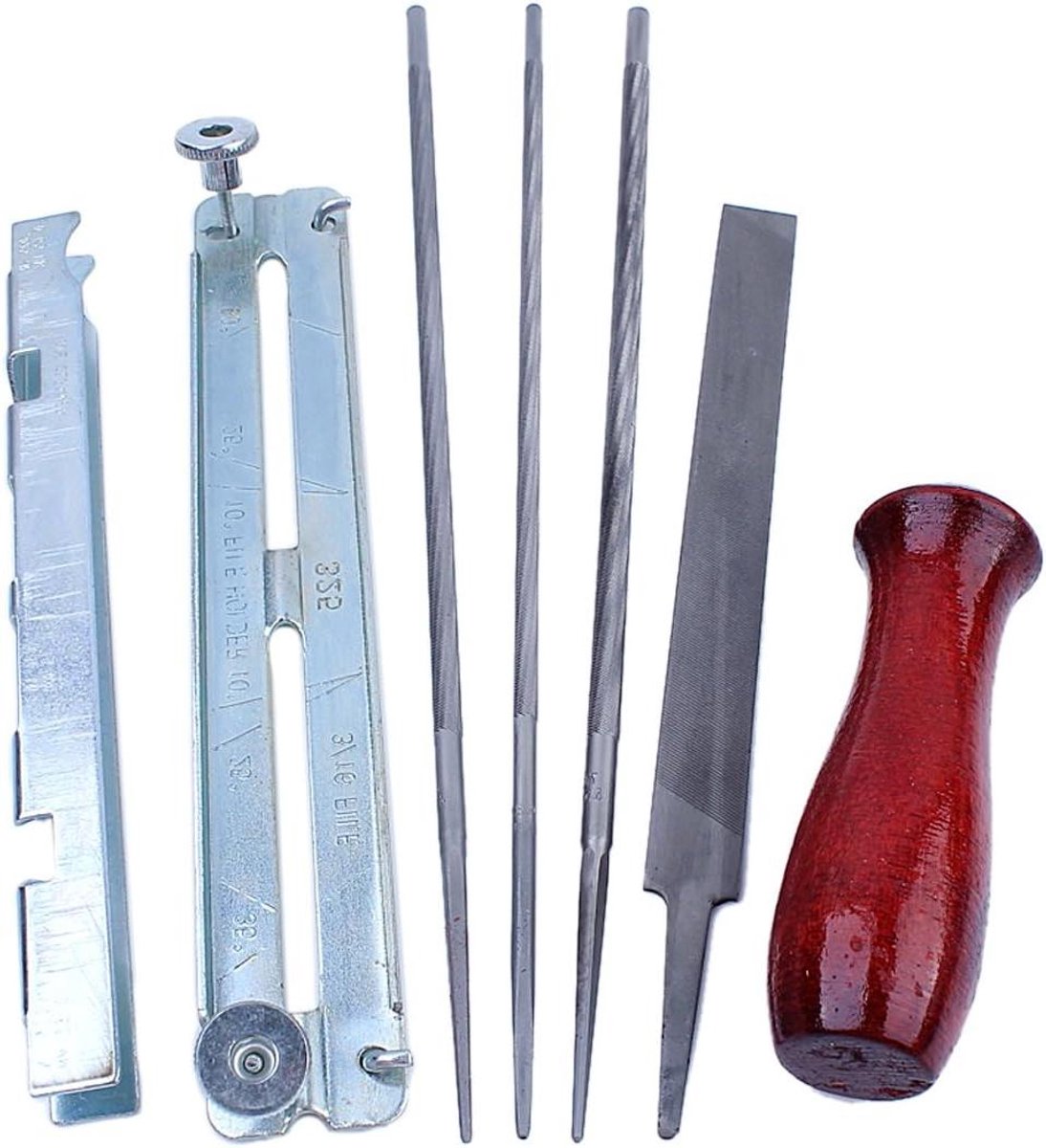 Gereedschap Vijlen - Slijpkit - Kettingen Scherp Maken - Meerdere Maten - 4-5.5 mm - Niet gespecificeerd