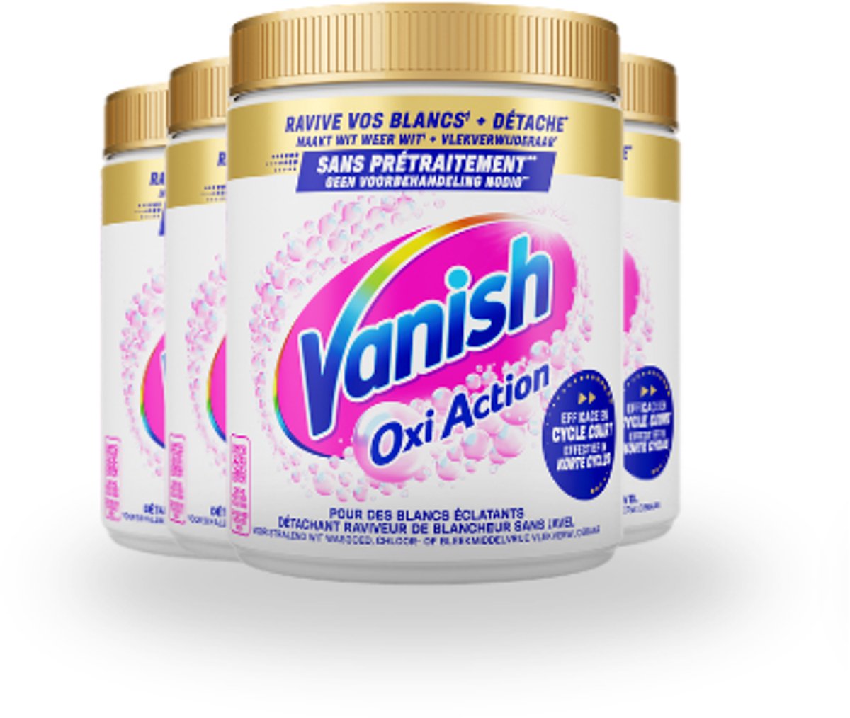 Vanish White Laundry Booster Powder 960g x4